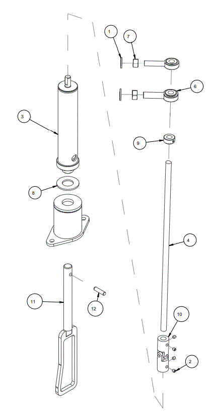Section 18 Diagram and Parts List for MK-4020KBG 167420-20G MK Diamond Concrete Saw